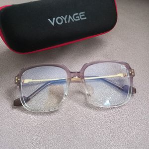 Voyage Blue Light Purple Oversized  Glasses Women.