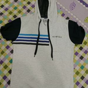 A Hoodie Summer Half T Shirt