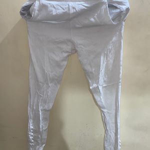 White Leggings Type Pant