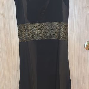 Black Solid Kurti