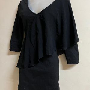 Black Korean Designer One Piece