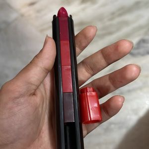 Combo Huda Beauty Lipsticks Nude  And Red Shades