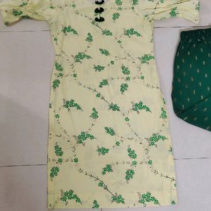 Desginer Kurti With Bottom