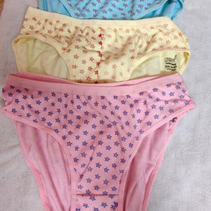 Three Cotton Panty Pack