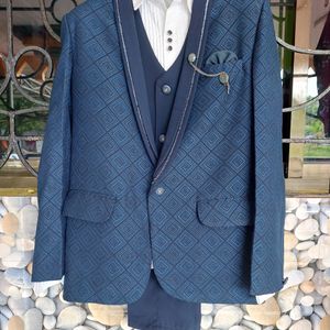 Boys Festive Wear Blazer Suit