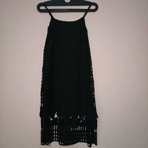 Strap Black Beautiful Dress