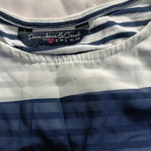 Beautiful Blue Stripes Top