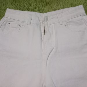 White Clean Jeans