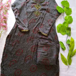 Kurti Patiya Set