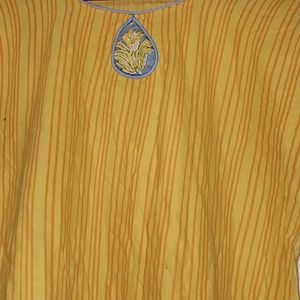 Cotton Kurti Dupatta And Shalwar