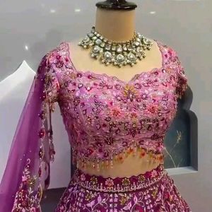 Embroidered Lehenga (1 Day Offer)