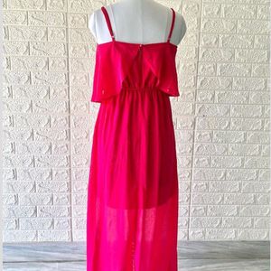 Imported Rose Pink Beautiful Dress