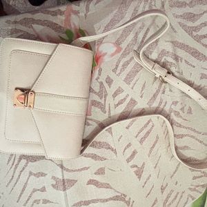 White Sling Bag