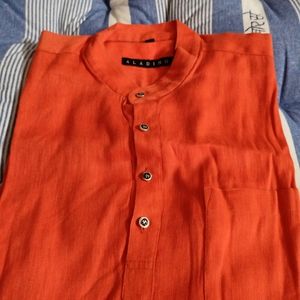 It's Functional Kurta M size . Orange Colour