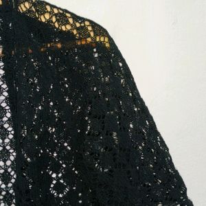 Trendy New Black Short Shrug For Women