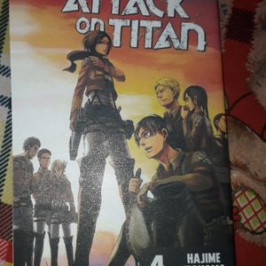 Combo of ATTACK ON TITAN Manga Vot 3 & 4