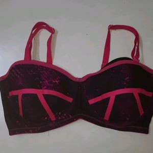 Pink Clovia Bra