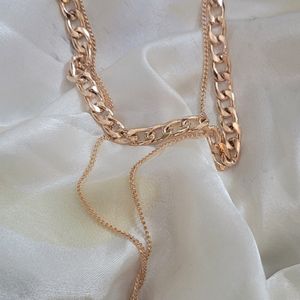 Rosegold Stack Chain