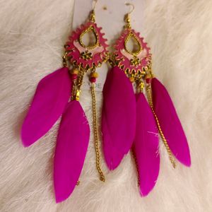 Feather earring's