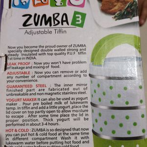 Zumba 3 Adjustable Tiffin