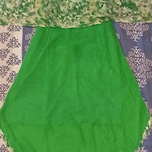 Women Green Flaired Kurti