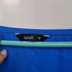 Splash Sleevless Top