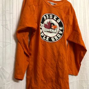 Flcxnit Orange Long Sleeve Jersey