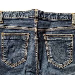 Slim Fit Straight Blue Jeans