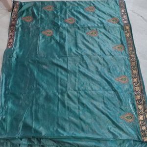 Embroidery Silk Saree