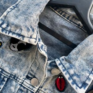 Denim Patchwork Rugged Jacket