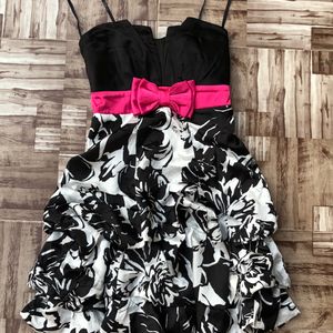 Satin Short Party Wear Dress