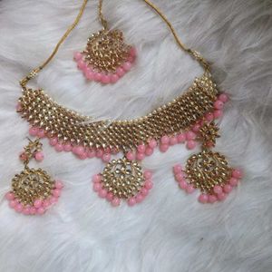 Pink Necklace Set