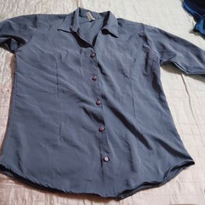 Grey Shirt For Womens