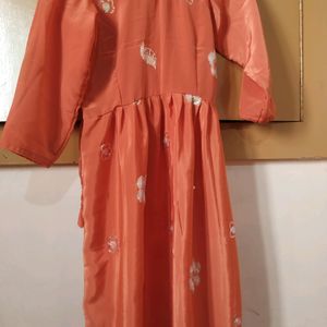 Kurti And Plazo Set With Beautiful Dupatta