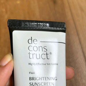 Deconstruct Brightening Sunscreen