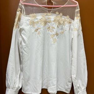 Korean Embroided Top