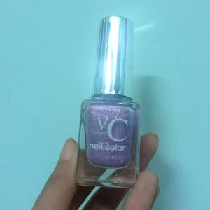 Lavender Glitter Nailpolish