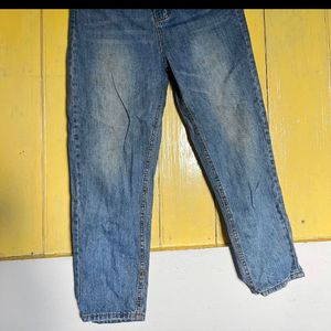 Wide Leg Denim Jeans