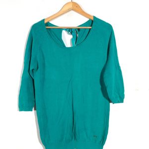 Sea Green Knitted Top (Women’s)