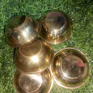 Pital Small Bowls For Puja