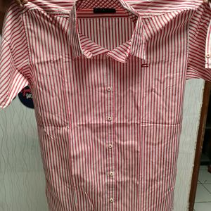 Red And White Lines Shirt