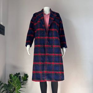 Plaid Overcoat FIXED PRICE