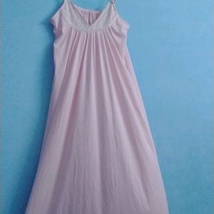 Satin Pink Nighty