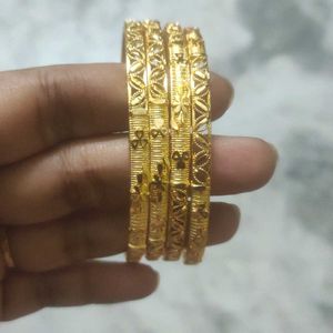 Gold Plated Bangles