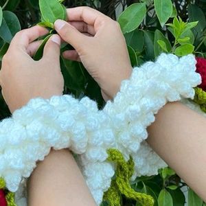 Crochet Gajra 🌹♥️♥️