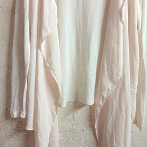 🇦🇺 ALLY Fashion Shrug Top Full-sleeve Cream