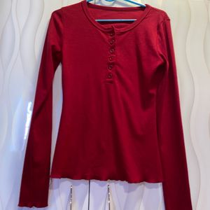 Red Bodycon Top