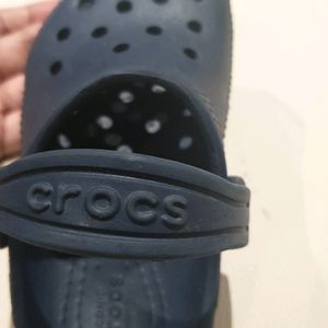 Crocs For Girls/Boys Age 2-3- Navy Blue