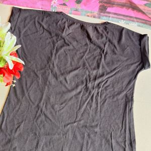 Women Black Tshirt