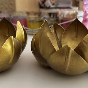 Set Of Two Lotus